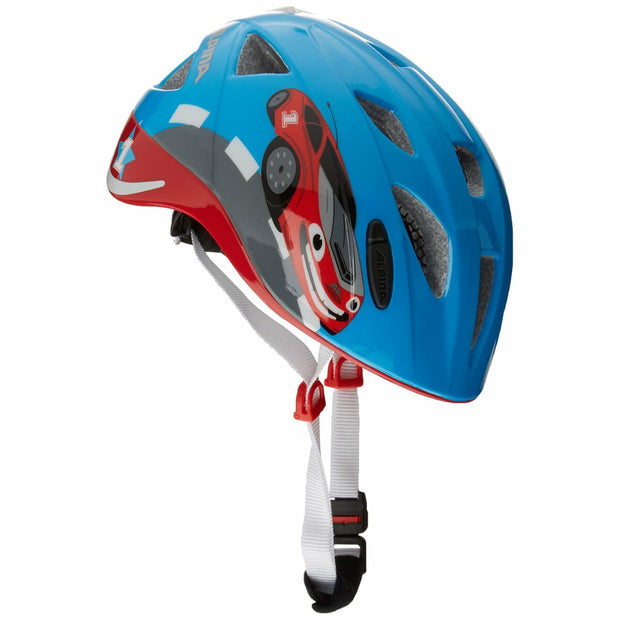 Kinderfahrradhelm Alpina Flash Red Car Blau (Restauriert B)