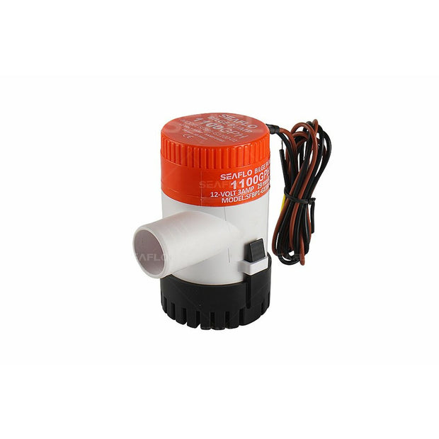 Wasserpumpe Seaflo Series 1100 GPH Einzelner elektrischer Extraktor (Restauriert C)