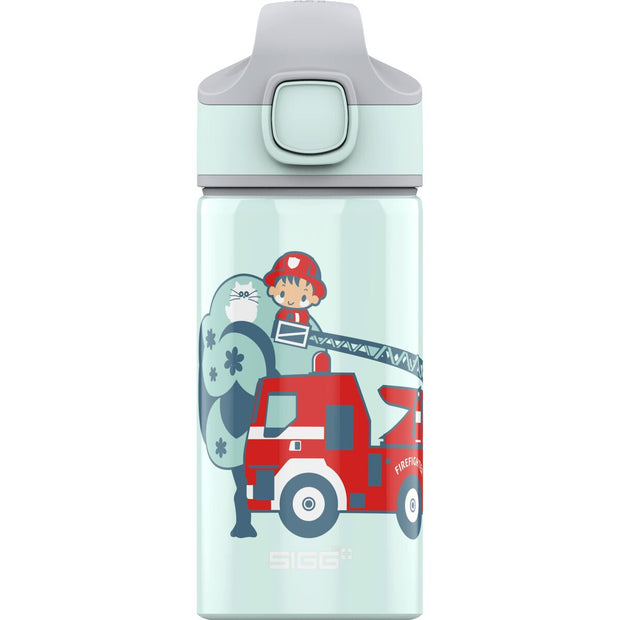 Wasserflasche Sigg MIRACLE FIREFIGHTER Blau 400 ml (Restauriert B)