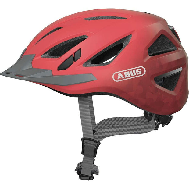 Fahrradhelm für Erwachsene ABUS Urban-I 3.0 51-55 cm Rot Visier (Restauriert A+)