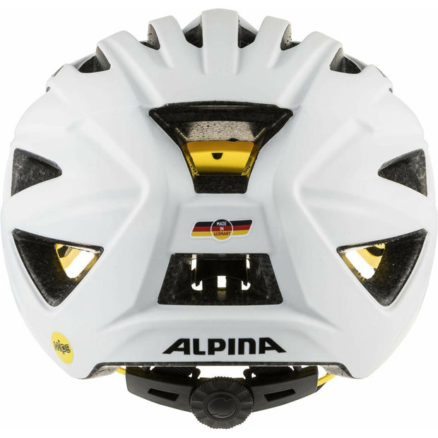 Fahrradhelm für Erwachsene Alpina Delft MIPS Helm 51-56 cm Weiß Unisex (Restauriert A)