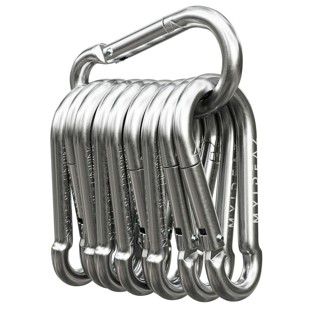 Borte-Karabiner 120 kg 60 mm (Restauriert A+)