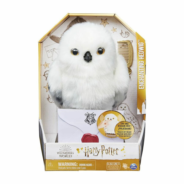 Fluffy toy Spin Master HARRY POTTER-WIZARDING WORLD -LECHUZA HARRY POTTER INTERACTIVA- Peluche Hedwig Interactivo "Enchanting He