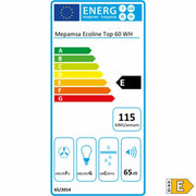 Konventioneller Rauchfang Mepamsa ECOLINE 60 60 cm 300 m3/h 65 dB 90W Weiß