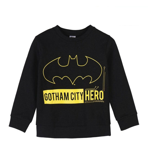 Unisex Sweatshirt without Hood Batman Black