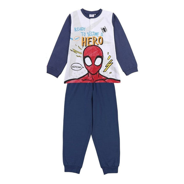 Children's Pyjama Spiderman Grey