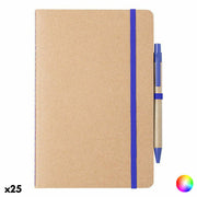 Spiral Notebook with Pen 146837 (25 Units)