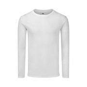 Unisex Langarm-T-Shirt 141322 Weiß (72 Stück)