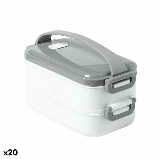 Lunchbox 146916 Thermal Grau (20 Stück)