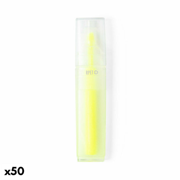 Highlighter 141287 Yellow Transparent Recycled plastic (50 Units)