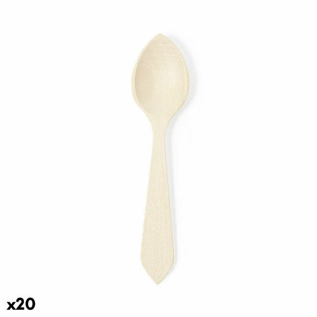Löffel 142667 Holz (20 Stück)