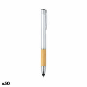 Pen 141406 Silver Bamboo (50 Units)