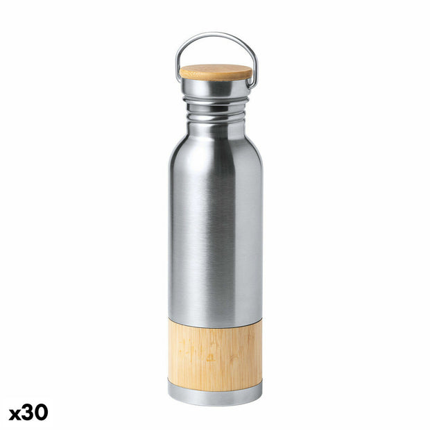 Aluminium-Trinkflasche 141476 Edelstahl (800 ml) (30 Stück)