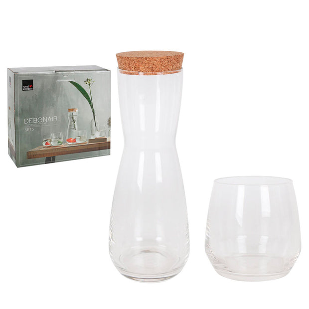 Gläserset Debonair Kork Kanne (4 pcs)