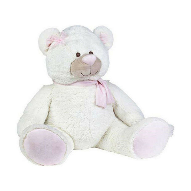 Teddy Bear Artesanía Beatriz Pink White Polyester (95 cm)