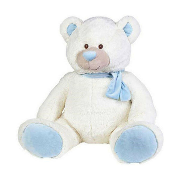 Teddy Bear Artesanía Beatriz Blue White Polyester (95 cm)