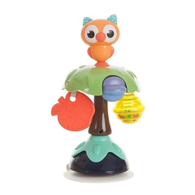 Rattle Owl Suction cup 25 x 12 cm