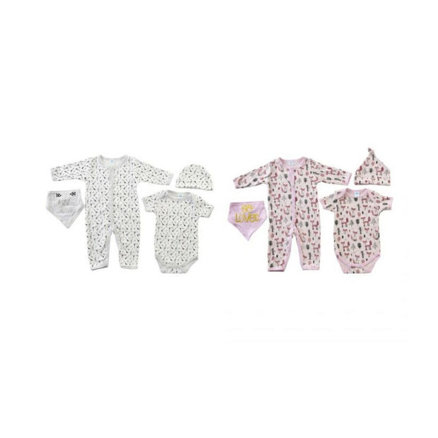 Set of clothes DKD Home Decor Cotton (33 x 1 x 30 cm) (2 pcs)
