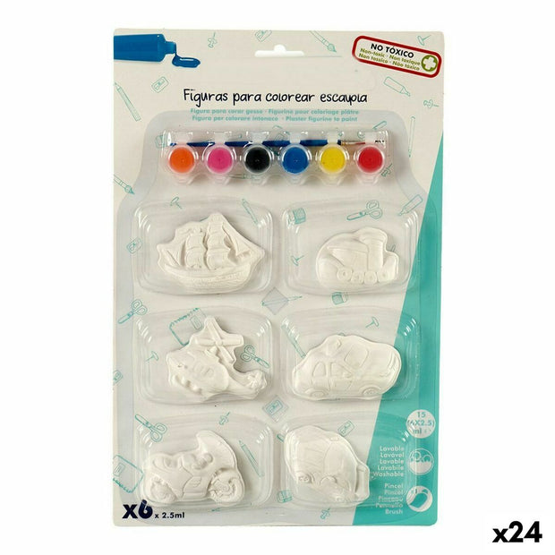 Craft Game Cars Plaster (24 Units)