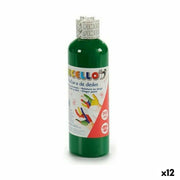 Finger Paint 200 ml Green 12 Units