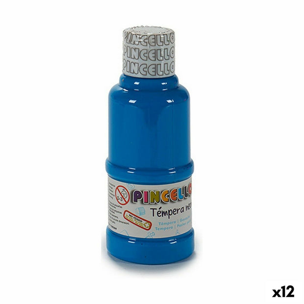 Tempera Neon Blue 120 ml (12 Units)