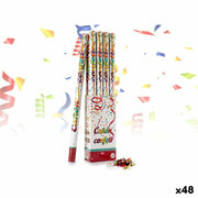 Confetti cannon Paper Multicolour (5 x 98,5 x 5 cm) (48 Units)