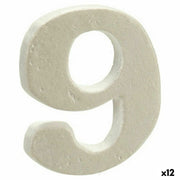 Decorative Figure Number 9 12 Units (2 x 15 x 10 cm)