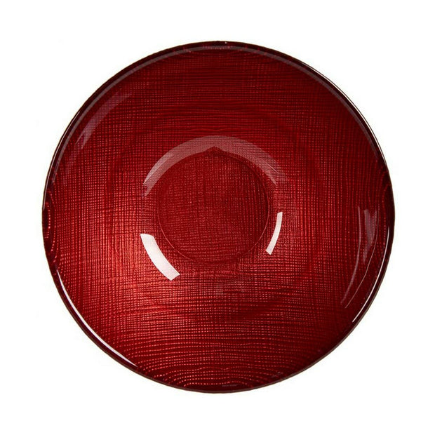 Schale Ø 15 cm Rot Glas (6 Stück)