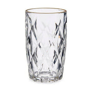 Becher Golden Durchsichtig Glas 6 Stück (340 ml)