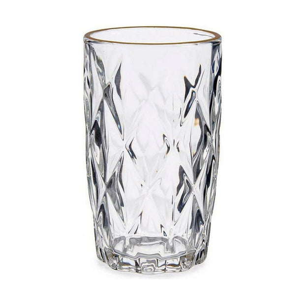 Becher Golden Durchsichtig Glas 6 Stück (340 ml)
