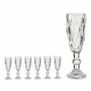 Champagnerglas Diamant Durchsichtig Glas 6 Stück (170 ml)