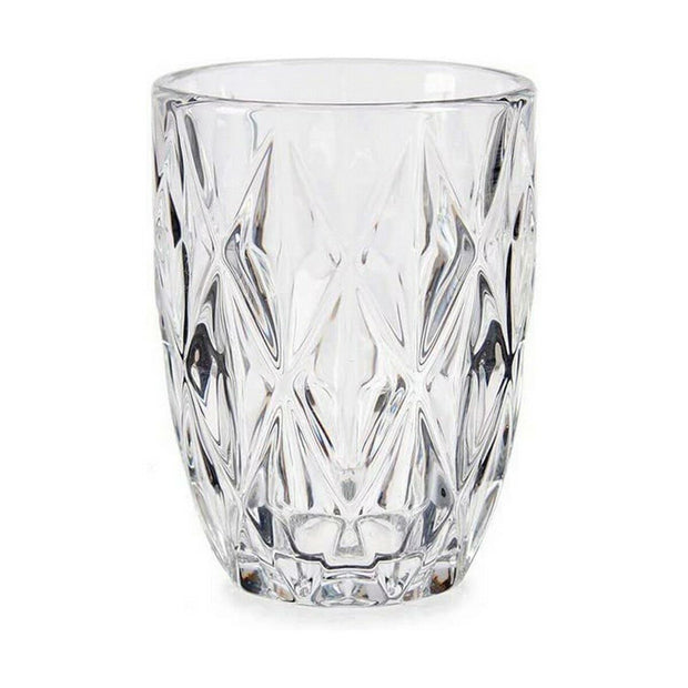 Becher Diamant Durchsichtig Glas 6 Stück (270 ml)