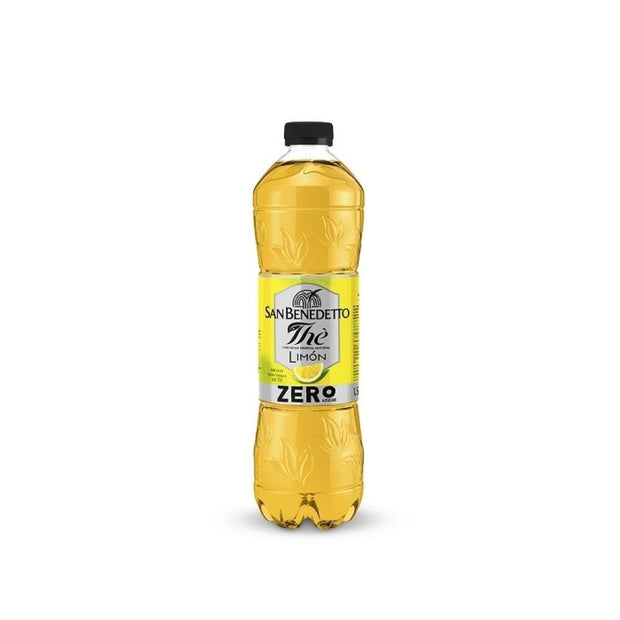 Erfrischendes Getränk San Benedetto Thè Zero Zitronengelb (1,5 L)