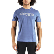 Herren Kurzarm-T-Shirt Kappa Blau