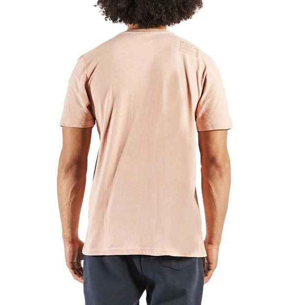 Herren Kurzarm-T-Shirt Kappa Lachsfarben