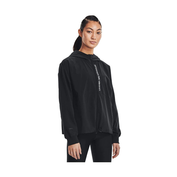 Sportjacke für Frauen Under Armour Schwarz