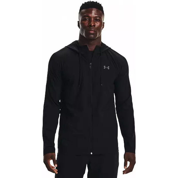 Sportjackefür Herren Under Armour Schwarz