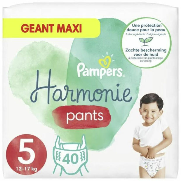 Disposable nappies Pampers Harmonie 5 (40 uds)