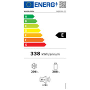 Kühl-Gefrierkombination Whirlpool Corporation WQ9B2L 188 x 91 cm Edelstahl