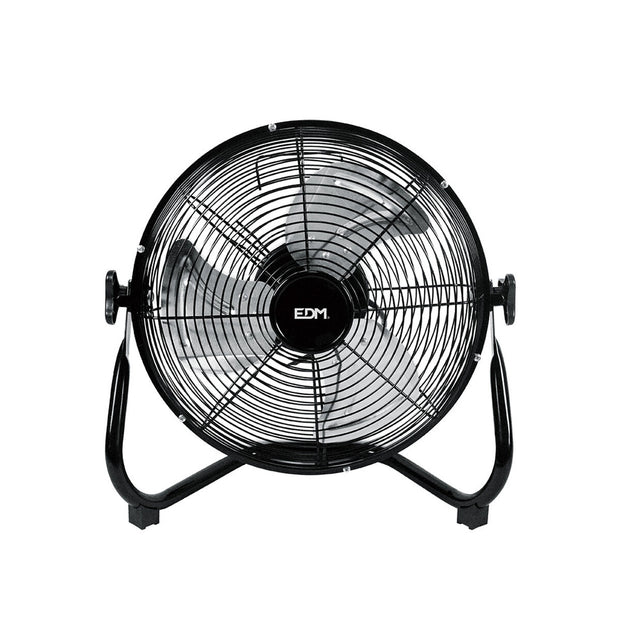 Floor Fan EDM industrial Black 45 W