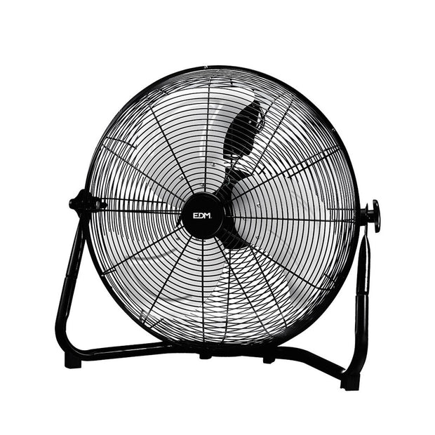 Floor Fan EDM industrial Black 110 W