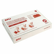 Book Case Apli 29,5 x 53 cm 100 Units Transparent