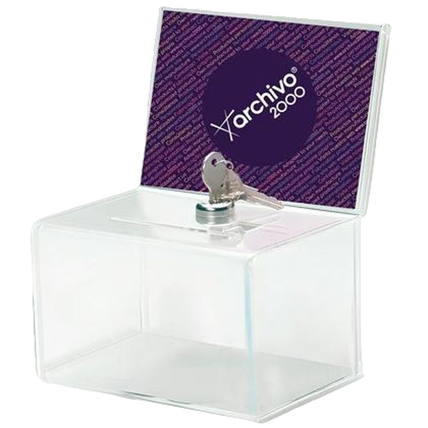 Urn Archivo 2000 Transparent (15,5 x 11 x 20,5 cm)