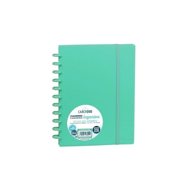 Notebook Carchivo Ingeniox Green A4 100 Sheets