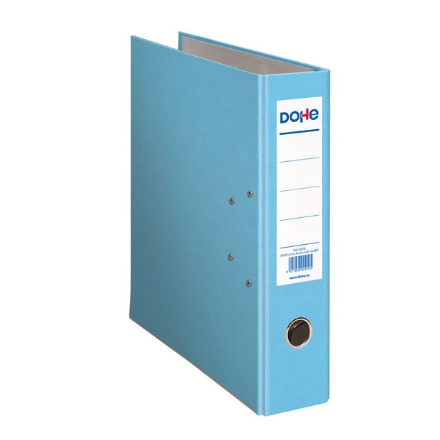 Lever Arch File DOHE Archicolor Cardboard Din A4 Blue 12 Units (29 x 35 x 7 cm)