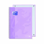 Notebook Oxford European Book A4 Light mauve 5 Units