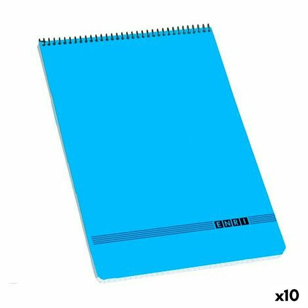 Notebook ENRI 80 Sheets Blue (10Units)