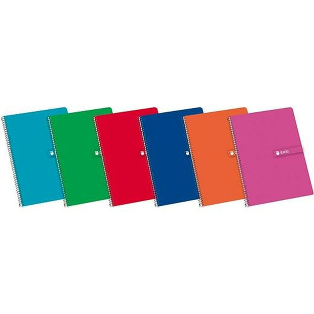 Notebook ENRI A4 80 Sheets (5 Units)