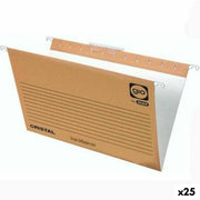 Suspension files Elba Din A4 Natural brown (25 Units)