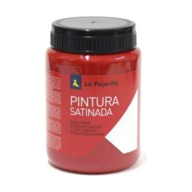 Tempera La Pajarita L-07 Vermilion Red Satin finish School (35 ml) (6 Units)